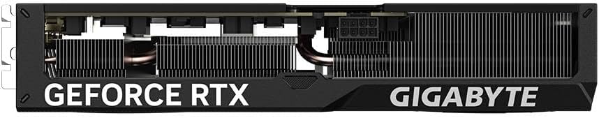 GIGABYTE GeForce RTX 4070 WINDFORCE OC 12GB Carte graphique - 12GB DDRX6 21Gbps, PCI-E 4.0, DisplayPort 1.4, HDMI 2.1a, NVIDIA DLSS 3, Ada Lovelace Arch, GV-N4070WF3OC-12GD