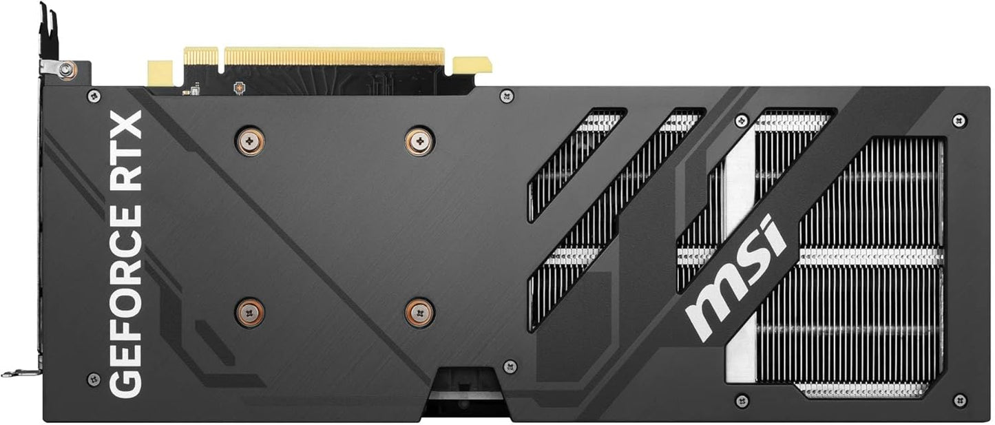 MSI GeForce RTX 4060 Ti Ventus 3X E 8G OC Carte Graphique - GPU NVIDIA GeForce RTX 4060 Ti, 8 Go GDDR6 128 Bits, 18 Gbit/s, Interface PCI Express 4, jusqu'à 2565 MHz, Ventilateurs TORX 4.0