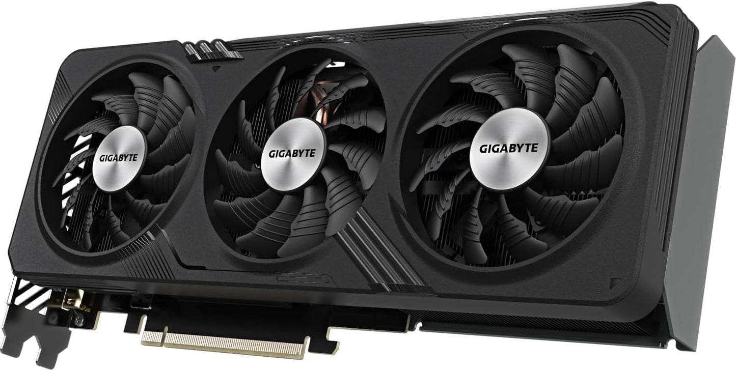 Gigabyte NVIDIA GeForce RTX 4060 Ti GAMING OC Carte graphique - 16GB GDDR6, 128-bit, PCI-E 4.0, 2595MHz Core Clock, 2x DP 1.4, 2x HDMI 2.1a, NVIDIA DLSS 3 - GV-N406TGAMING OC-16GD