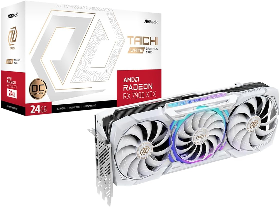 ASRock Radeon RX 7900XTX Taichi White 24GB