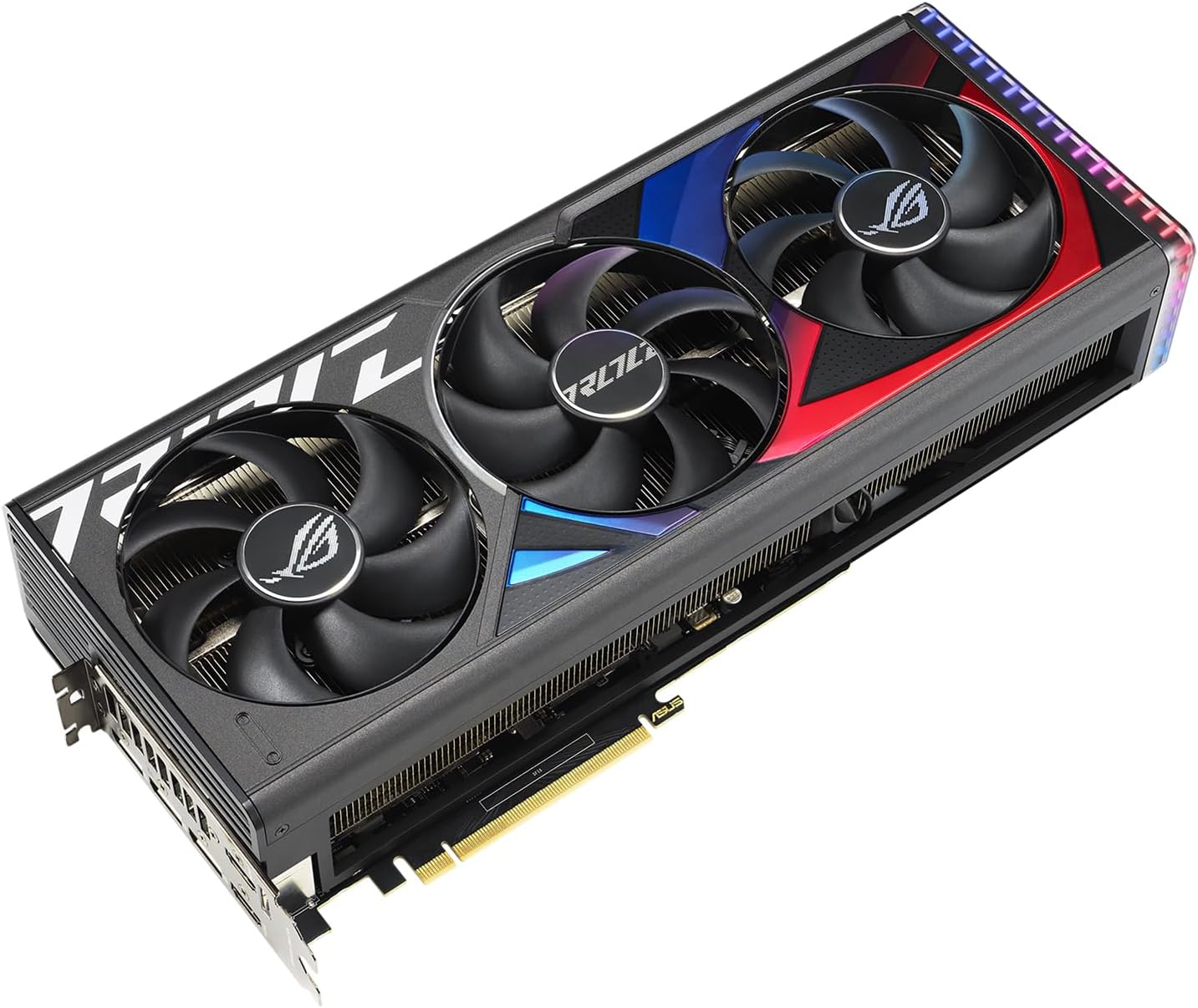 ASUS ROG Strix GeForce RTX 4080 Super OC Edition – Carte Graphique Gaming (16GB GDDR6X, PCIe 4.0, DLSS 3, HDMI 2.1a, DisplayPort 1.4a, Aura Sync RGB)