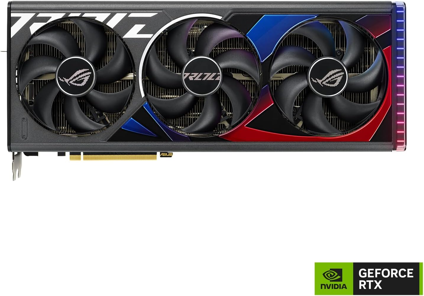 ASUS ROG Strix GeForce RTX 4080 Super OC Edition – Carte Graphique Gaming (16GB GDDR6X, PCIe 4.0, DLSS 3, HDMI 2.1a, DisplayPort 1.4a, Aura Sync RGB)