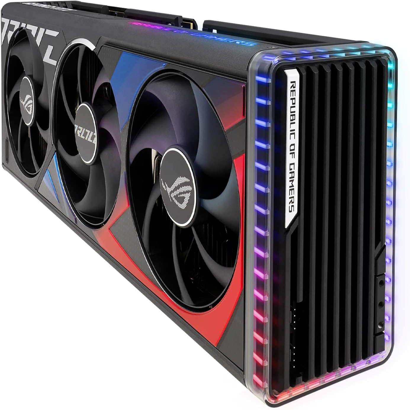 ASUS ROG Strix GeForce RTX 4080 Super OC Edition – Carte Graphique Gaming (16GB GDDR6X, PCIe 4.0, DLSS 3, HDMI 2.1a, DisplayPort 1.4a, Aura Sync RGB)