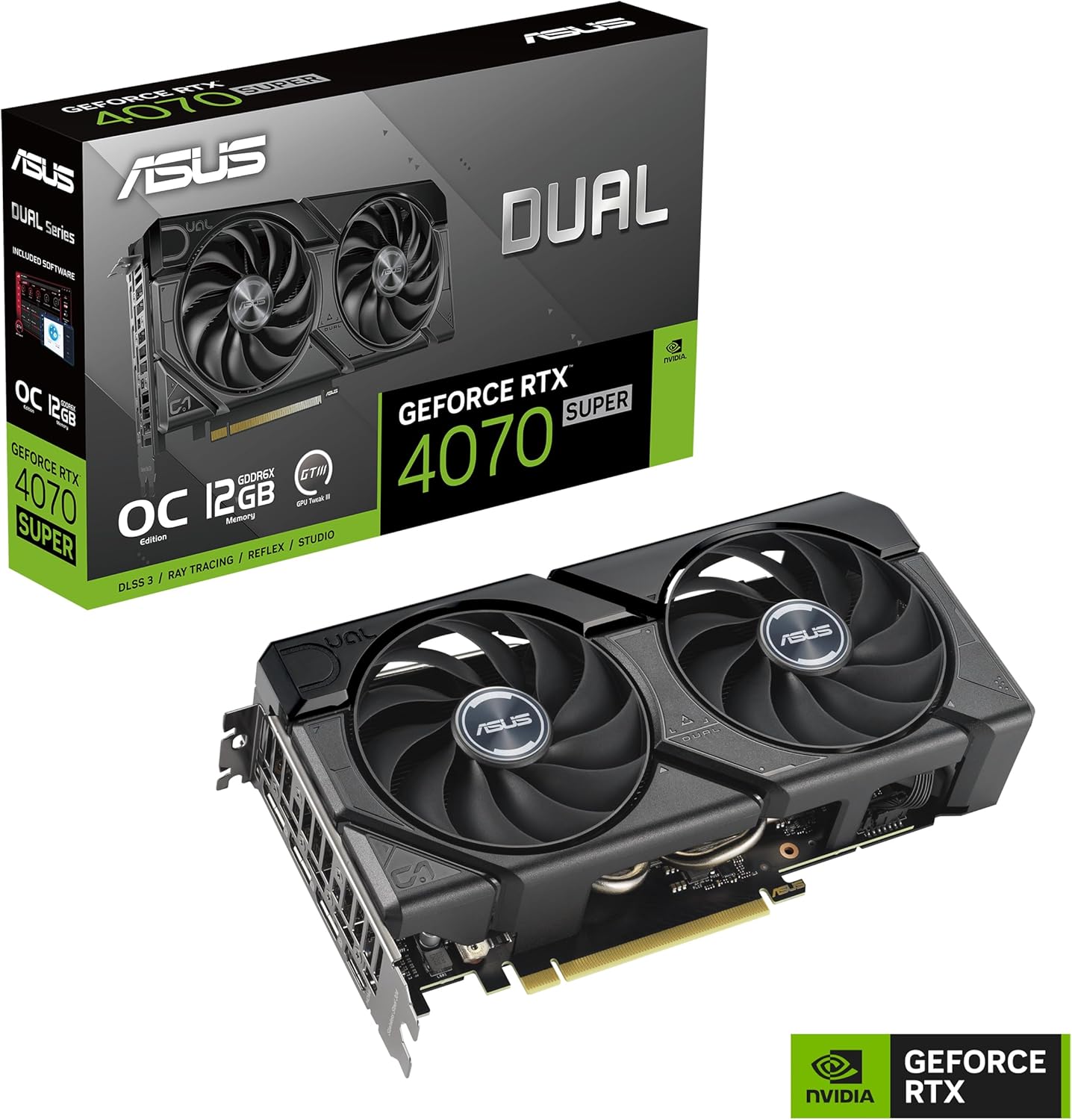 ASUS GeForce RTX 4070 Super 12G Dual Evo oc